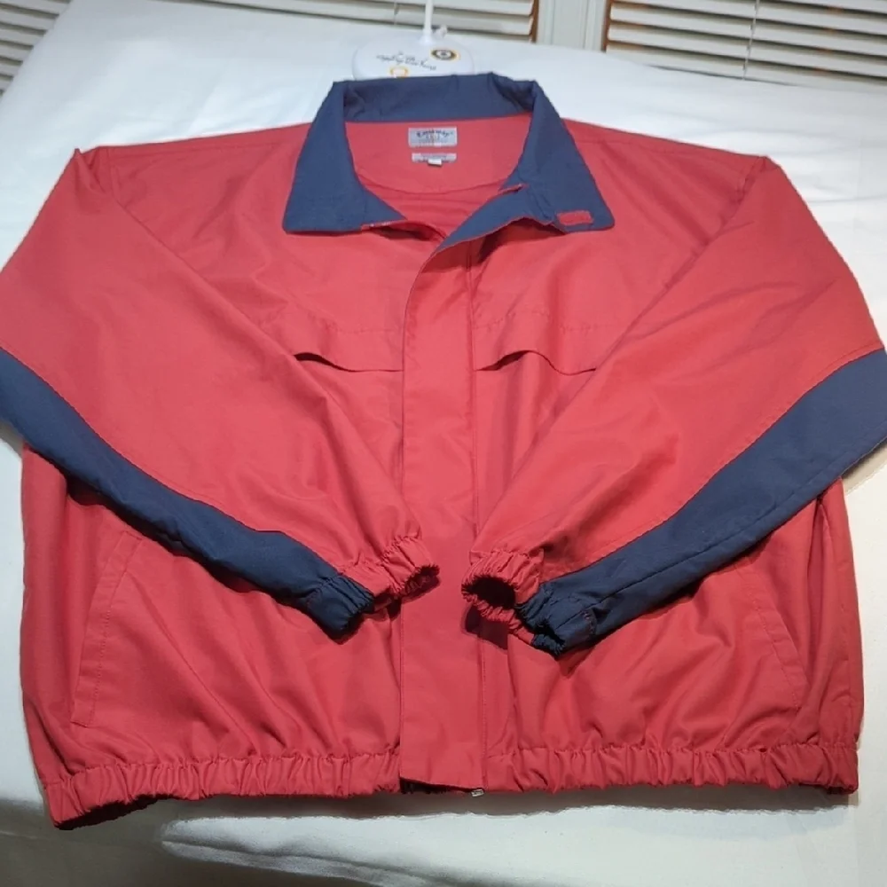 Callaway Red and Navy Windbreaker Jacket